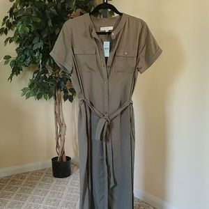 LOFT Petite Shirtdress